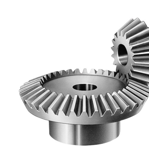 Straight Bevel Gears - Color: Silver