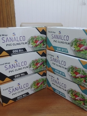 Pvc Cling Film - Color: Yellow