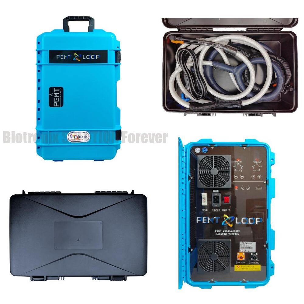 PEMT Loop Therapy Machine-18cm Penetration, 1000-6000 Gauss Magnetic Intensity