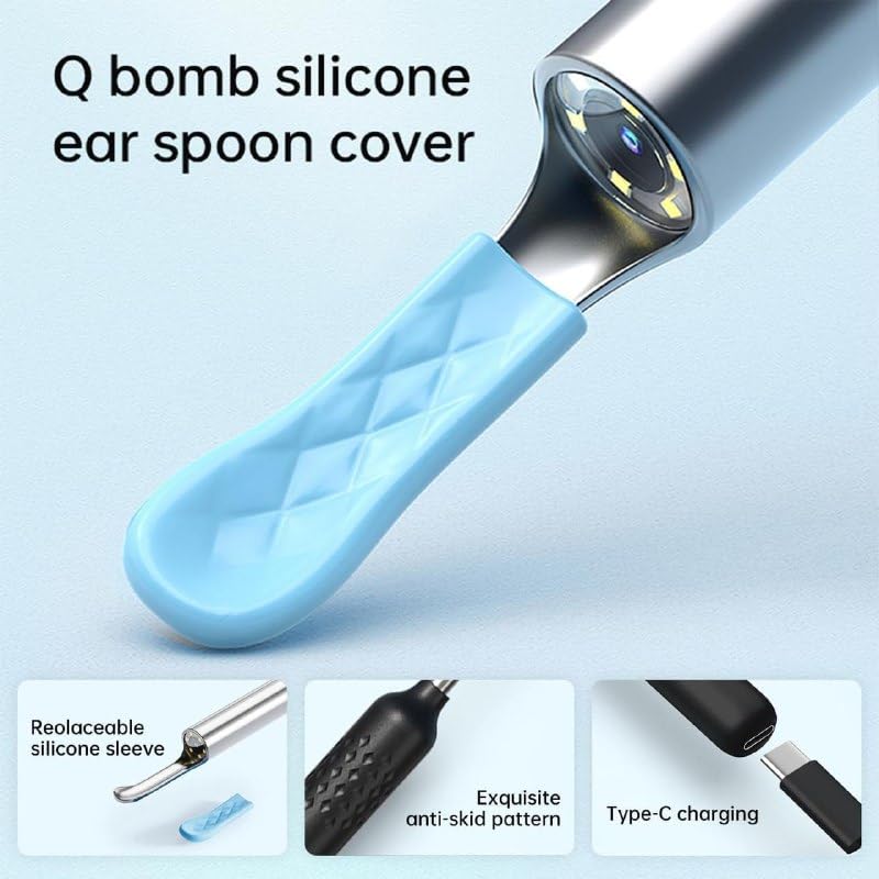 Earwax Cleaner With Camera - Color: Black