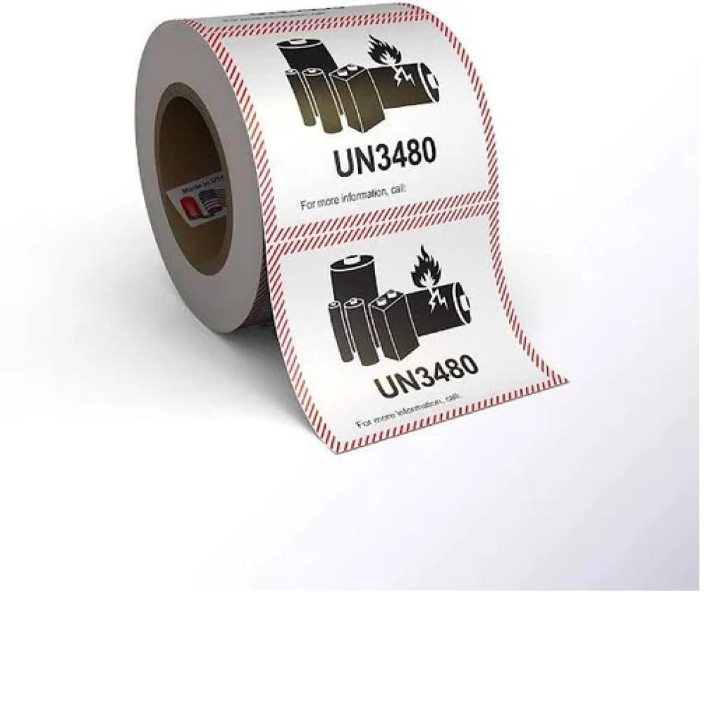 Battery Label Printing Services