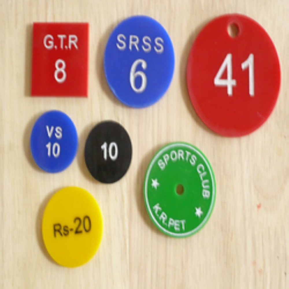 Acrylic  token print