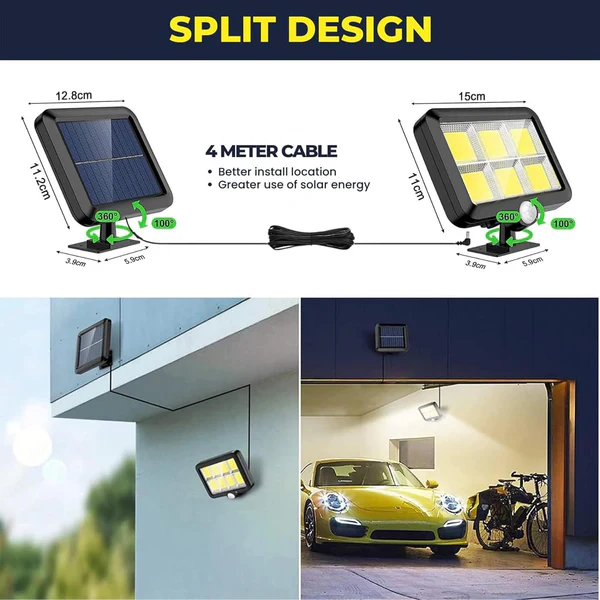 Split Solar Street Light - Application: Commercial