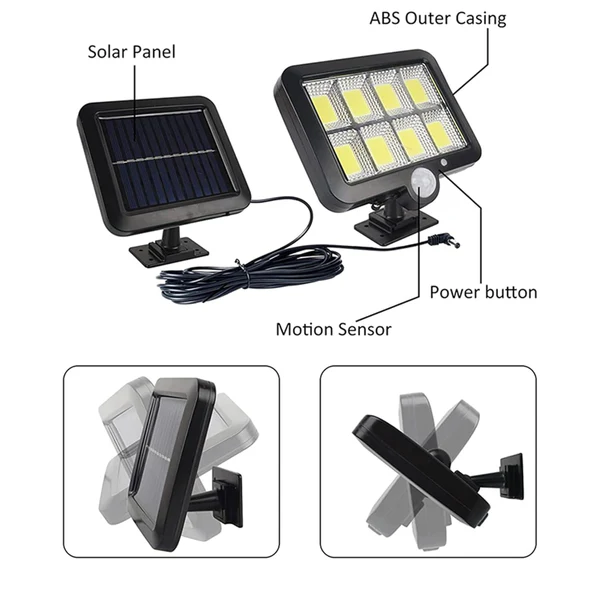 Split Solar Street Light - Application: Commercial