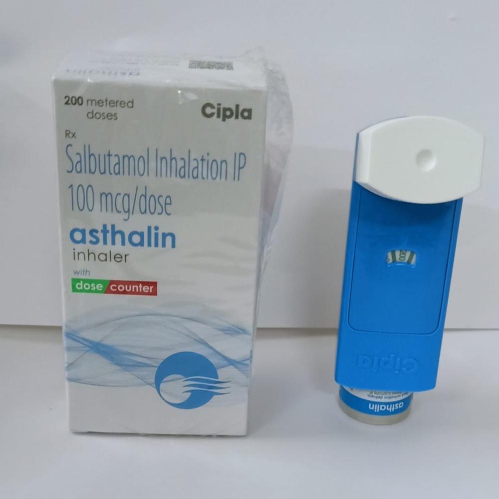 Asthalin 100mcg Salbutamol Albuterol Inhaler