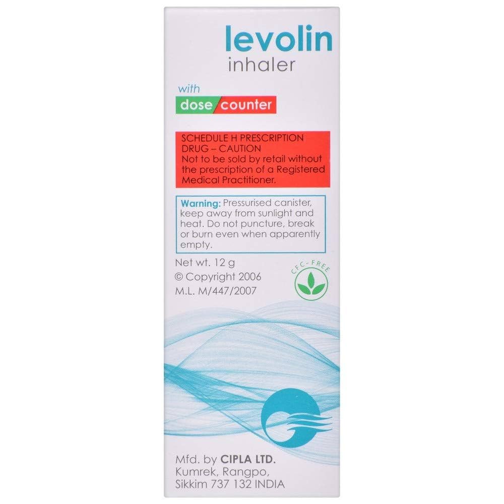Levolin Salbutamol 50mcg Autohaler