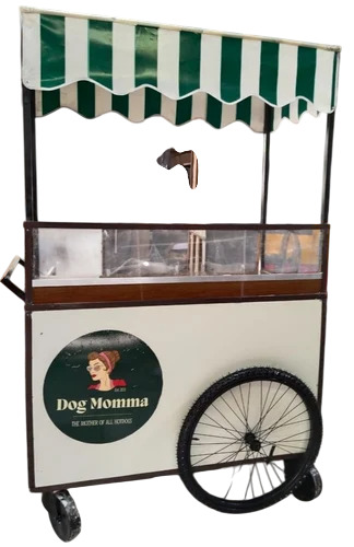 Mild Steel Hot Dog Cart - Color: Multi Colour