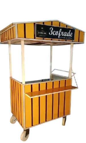 Mild Steel Soda Cart - Color: Multi Colour