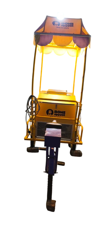 250Kg Ice Cream Push Cart - Application: Commercial