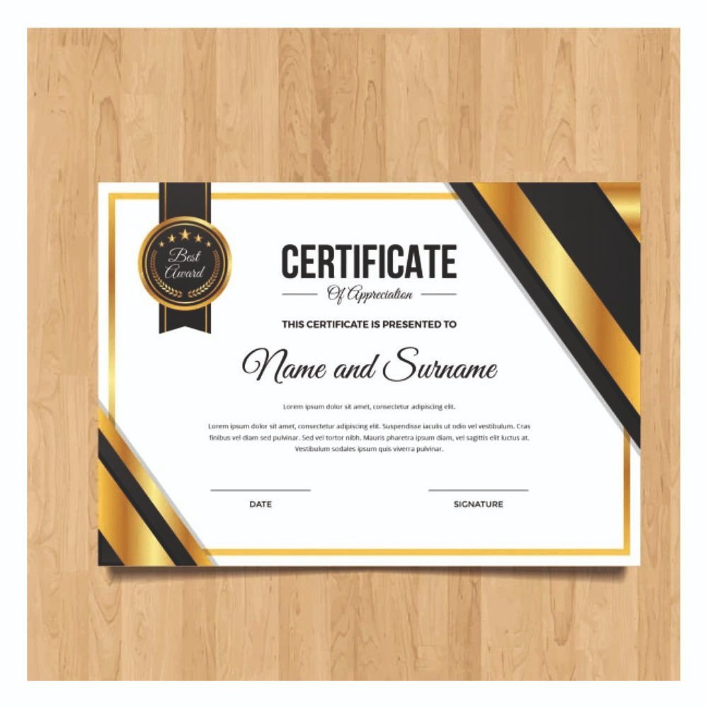  Certificate Printing Services