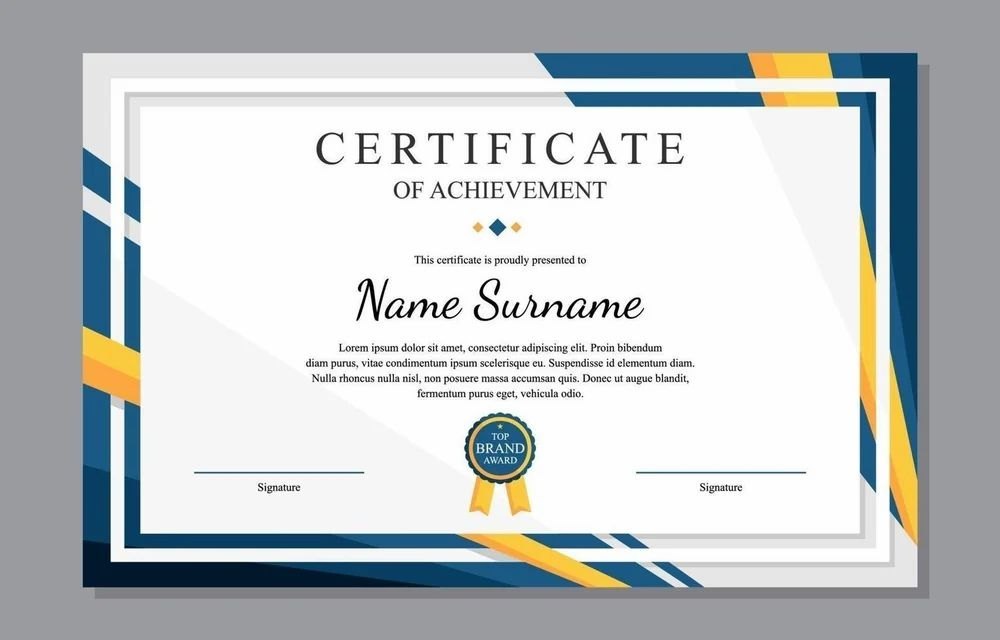 Certificate Printing Services