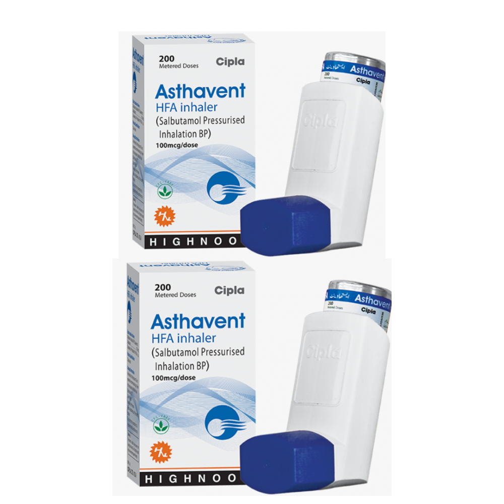 Asthavent Salbutamol 100mcg Inhaler