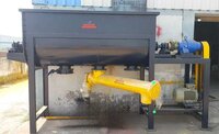 Ribbon Blender Mixer Screw Conveyor - Color: Grey