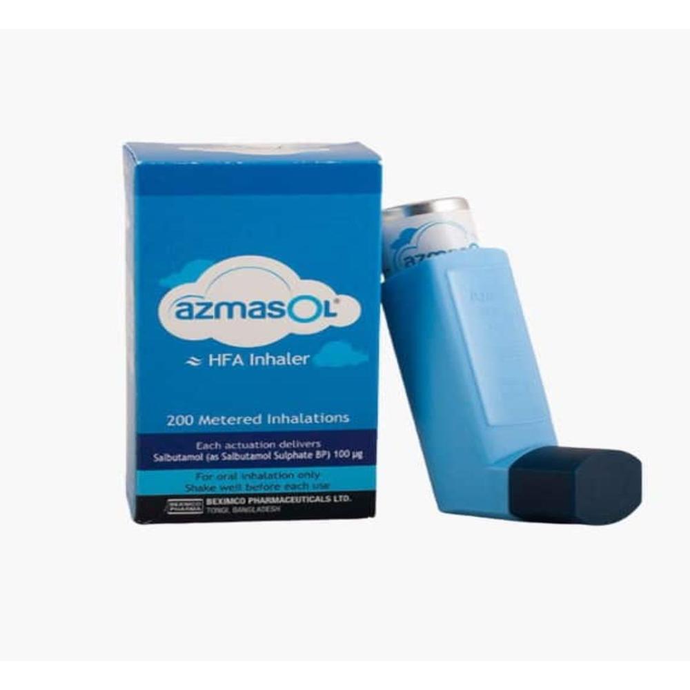Azmasol Salbutamol 100mcg/puff Inhaler
