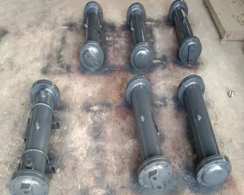 Shell And Tube Heat Exchanger - Color: Grey