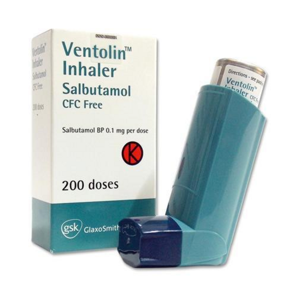 Ventorlin Salbutamol (100mcg) Inhaler CFC Free
