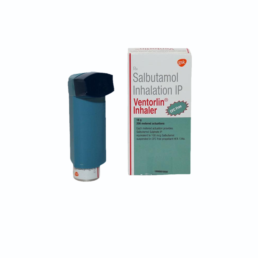 Ventorlin Salbutamol (100mcg) Inhaler CFC Free