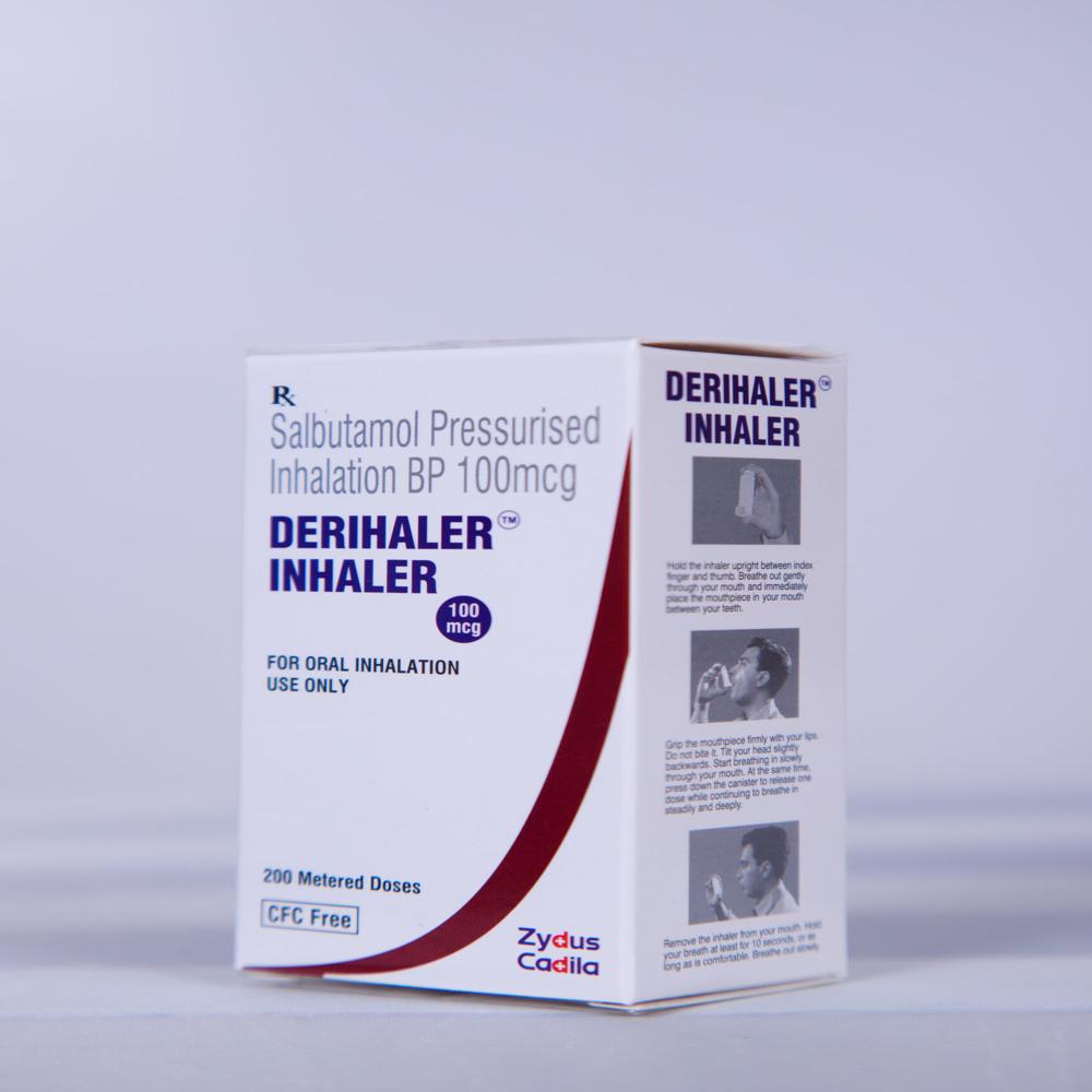 Derihaler Salbutamol 100mcg Inhaler