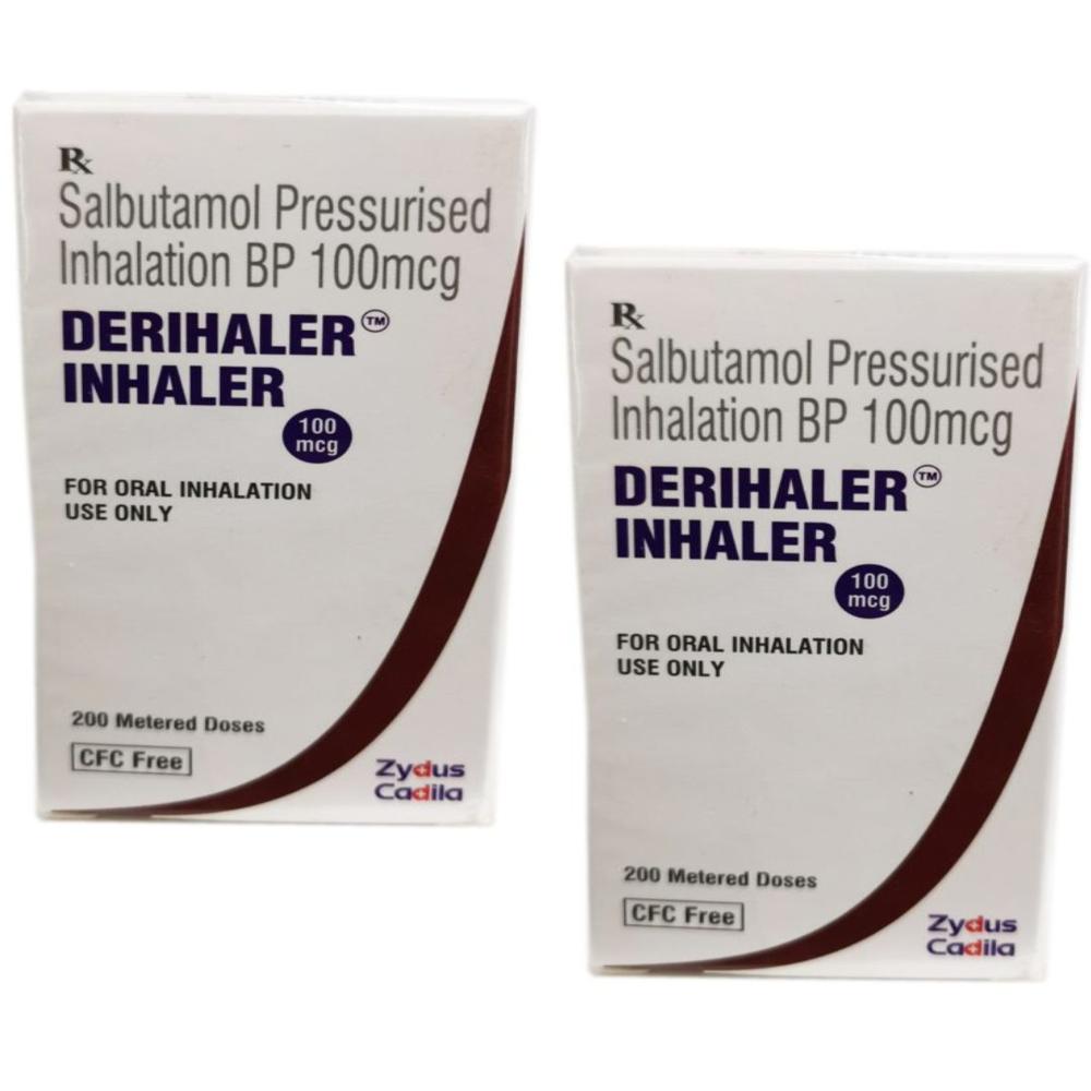 Derihaler Salbutamol 100mcg Inhaler