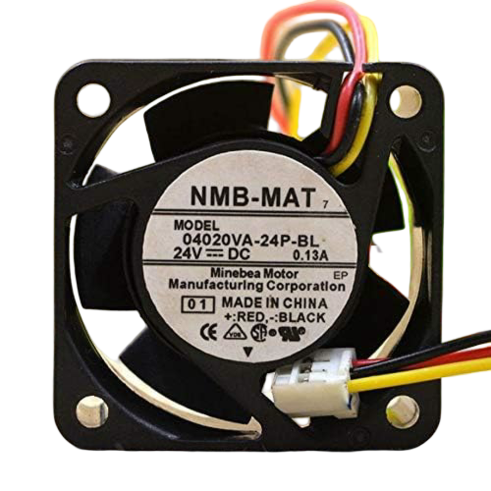 Nmb 04020va-24p-bl Axial Fan - Color: Black