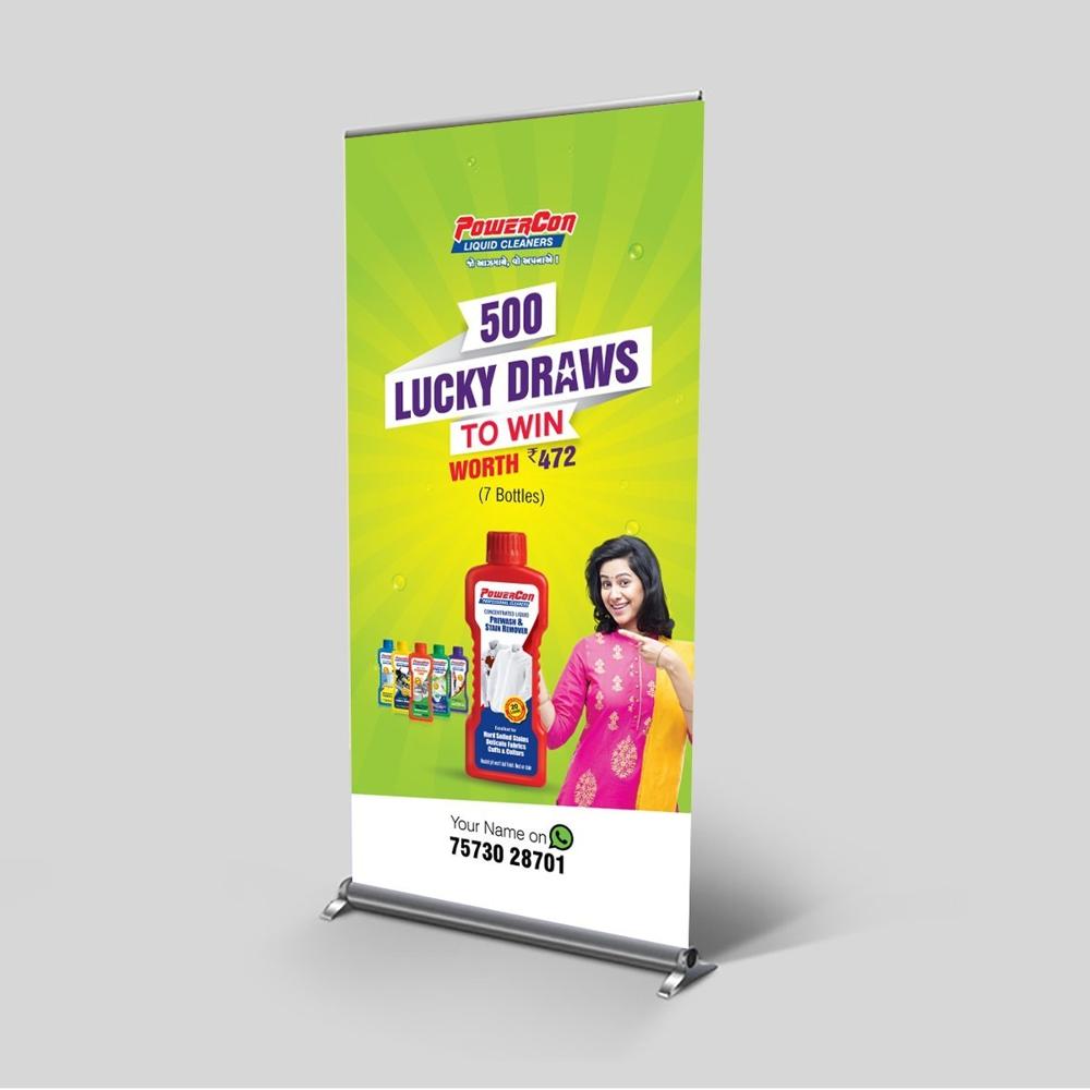 Roller Up Standee Printing