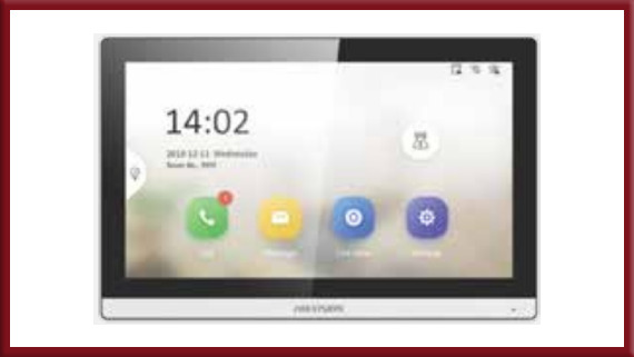 Ds-Kh6350-Wte1 Single Video Door Phone - Color: White