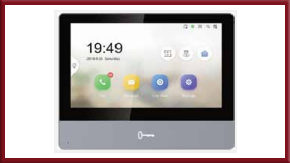 Ds-Kh8350-Wte1 0-Std Single Video Door Phone - Color: White