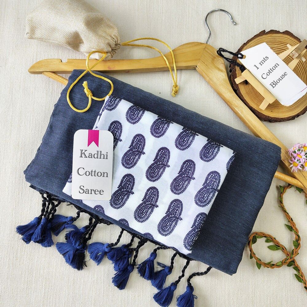 HEAVY SOFT KADHI COTTON SAREE