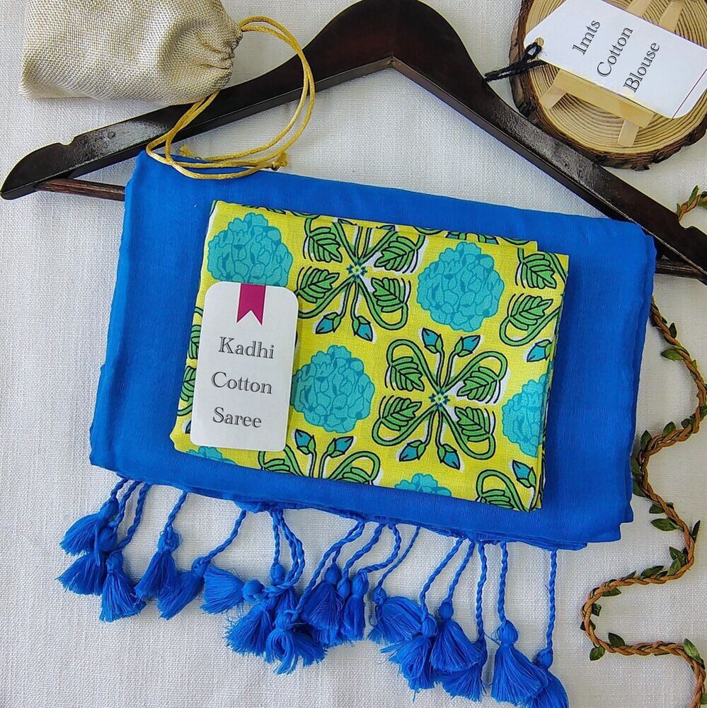 HEAVY SOFT KADHI COTTON SAREE