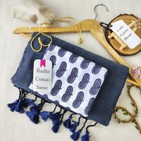 HEAVY SOFT KADHI COTTON SAREE