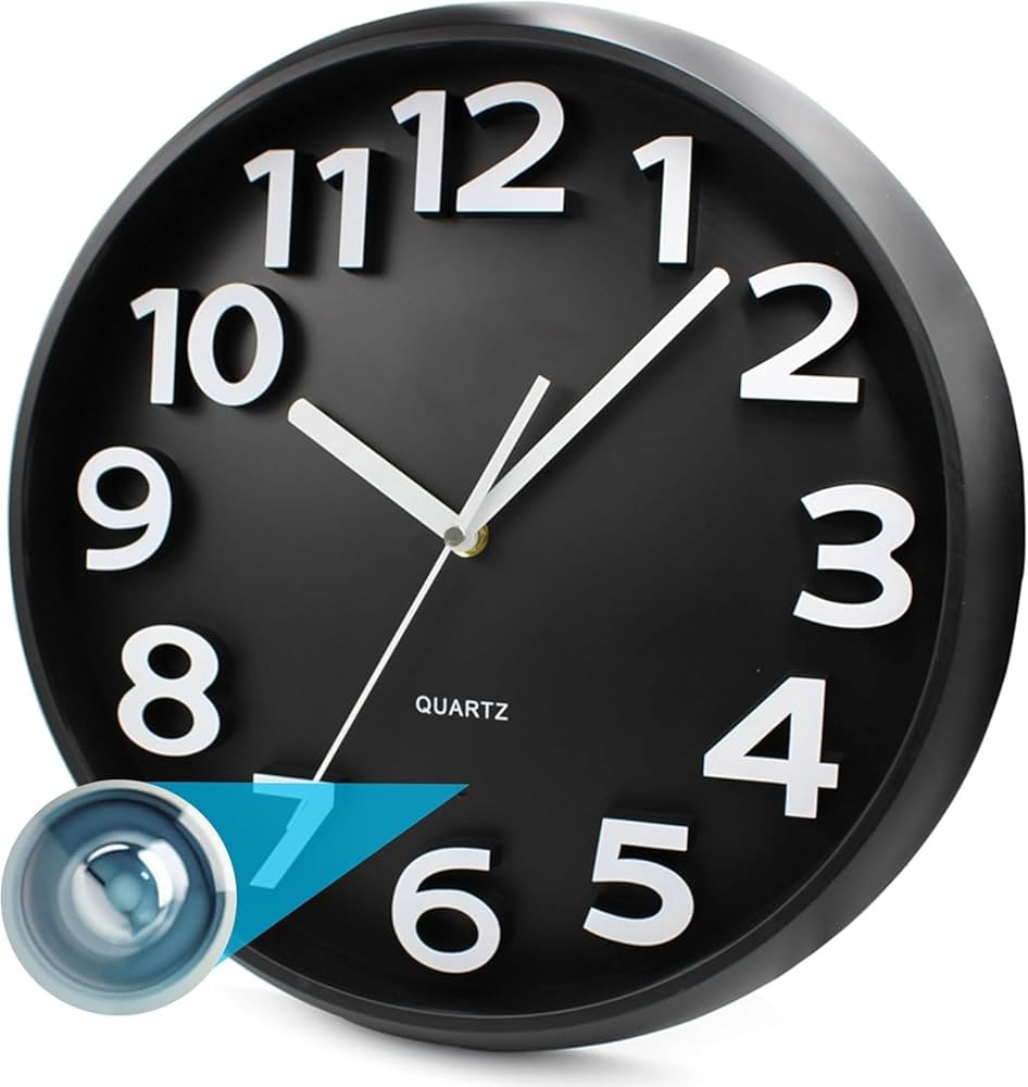 SPY CAMERA WALL CLOCK