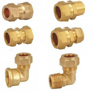Brass Pipe Fittings - Application: Industrial
