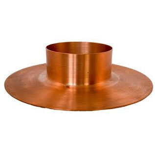 Copper Nickel Plate Flange - Color: Golden