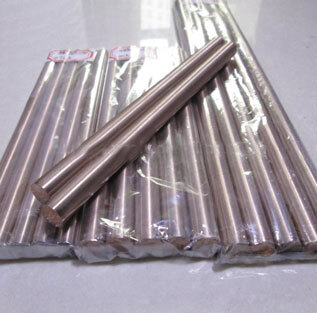 Copper Tungsten Rod - Finish: Polished
