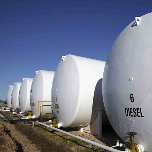 Horizontal Tank With Disc Ends - Application: Industrial
