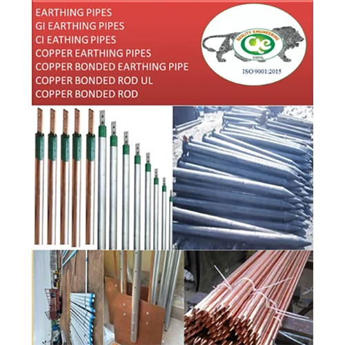 Gi Earthing Electrode - Color: Grey