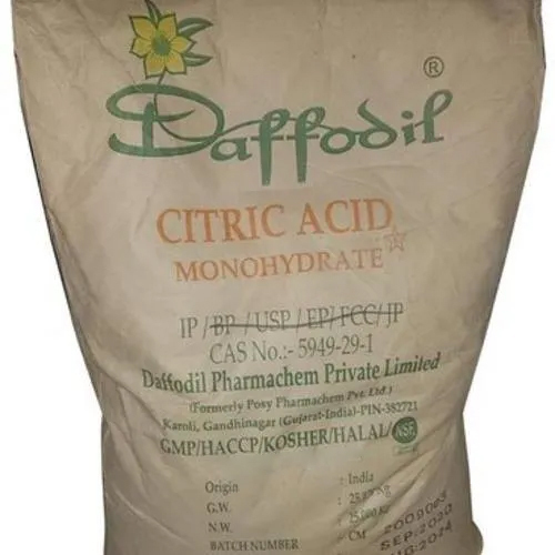 Citric Acid Powder - Application: Pharmaceutical Industry