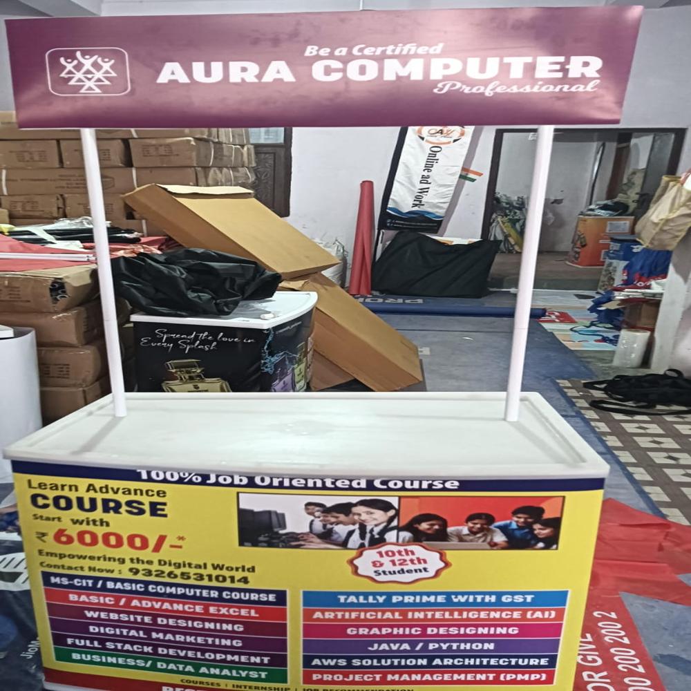 White Promotional Table