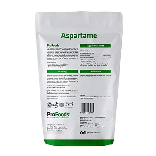 Aspartame Sweetener - Pack Type: Packet