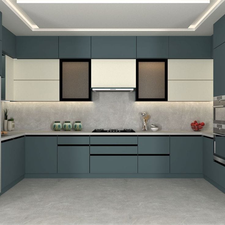 Straight Modular Kitchen
