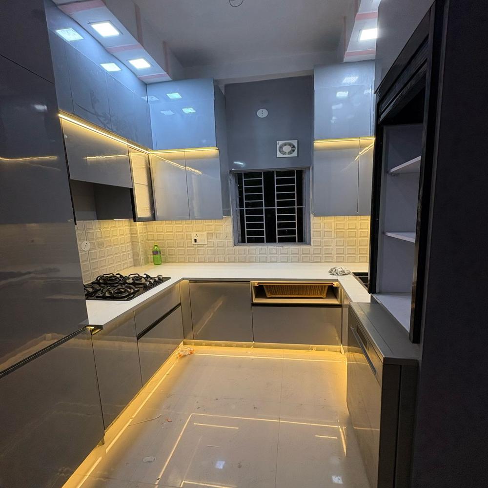 Kitchens Interior Service - Premium Quality Materials, Custom Dimensions , Elegant Design Solutions
