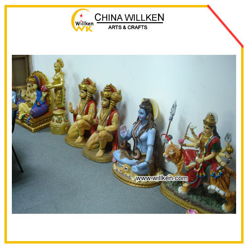 रेज़िन हिंदू देवता मूर्ति वस्तुएं