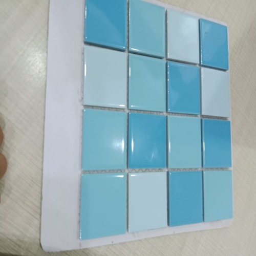 Swimming Pool Tiles - Pattern: Square Edge