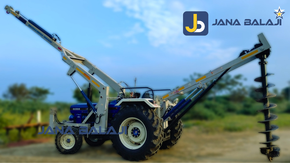 Two Ton Lifting Tractor Mounted Crane - Color: Multiple