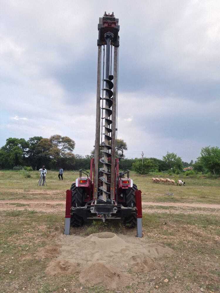 Tractor Mounted Pilling Machine