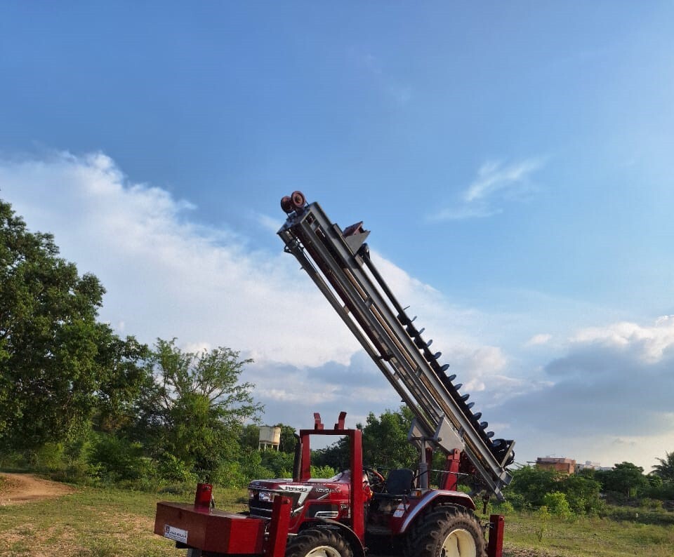 Tractor Mounted Pilling Machine