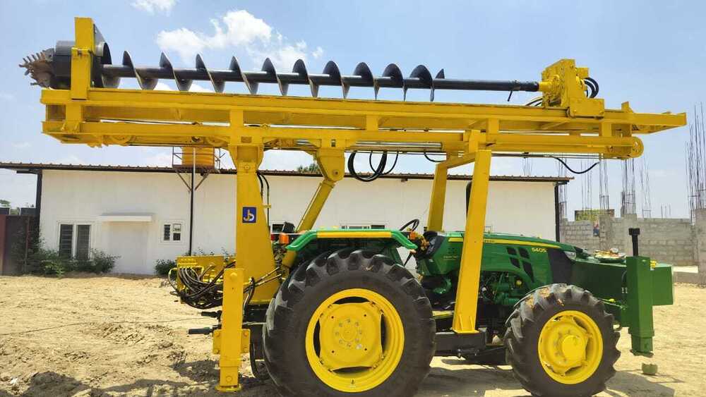 Tractor Mounted Drilling Rig - Color: Multiple