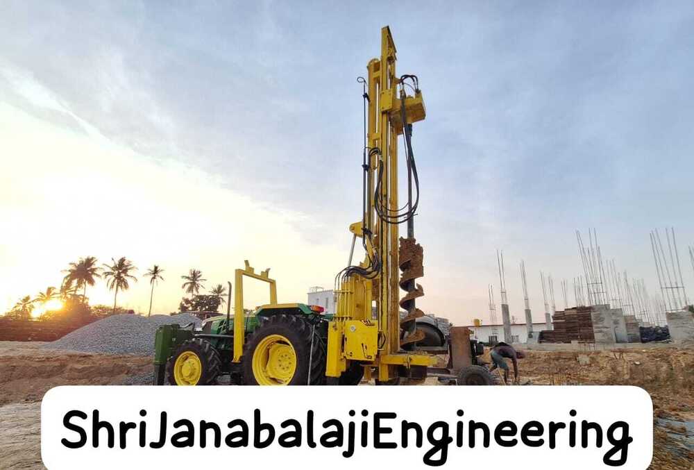 Tractor Mounted Drilling Rig - Color: Multiple