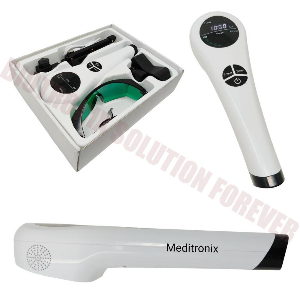 Digital Laser Therapy Equipment with USB Type-C, Adjustable Timer, and Stand Holder