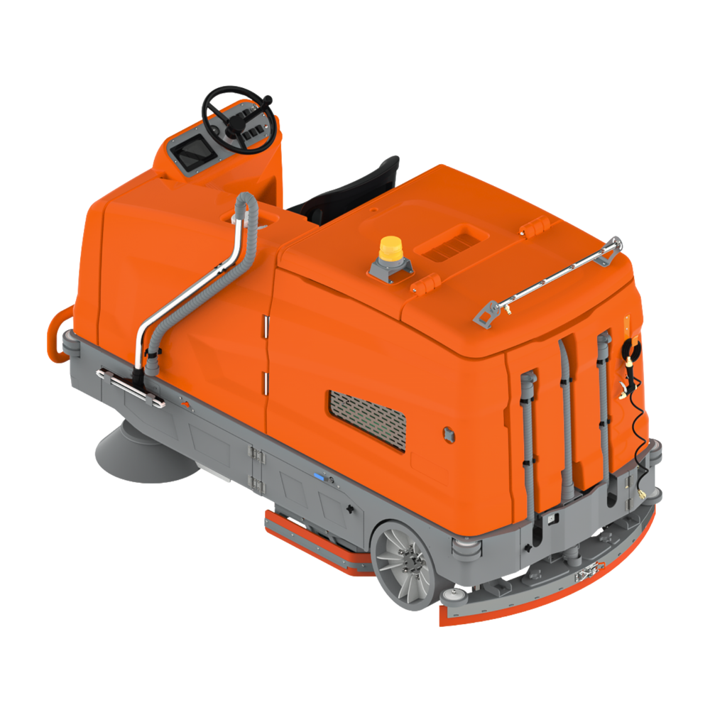 Ride On Scrubber Cum Sweeper (ERS-350)